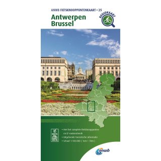 25 Antwerpen Brussel 1:100.000