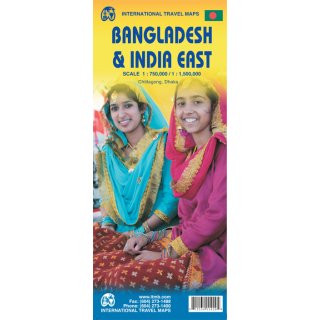 Bangladesh & India East 1:750.000 / 1:1.500.000