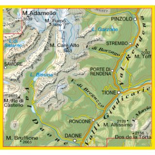 077 Adamello Sud - Val Rendena - Val Daone 1:25.000