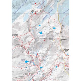 33 Monte Rosa, Alta Valle di Gressoney, Alta Val dAyas 1:25.000