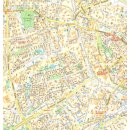 Minsk Stadtplan mit Vororten 1:19.000