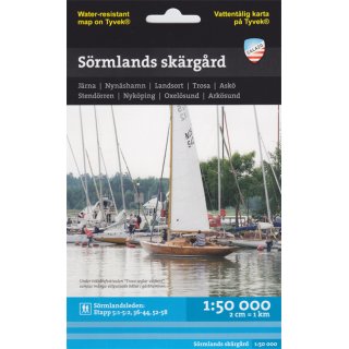 Sörmlands Schären (Sörmlands skärgård) 1:50.000