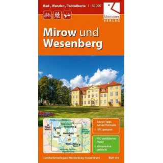 Mirow und Wesenberg Mirow und Wesenberg 1 : 50 000