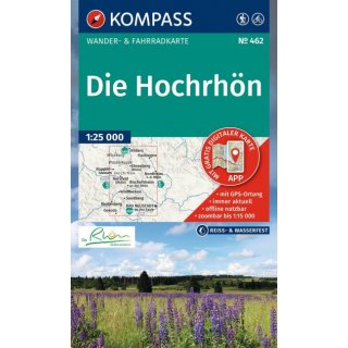 WK  462 Die Hochrhön 1:50.000