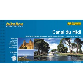 Canal du Midi 1:50.000