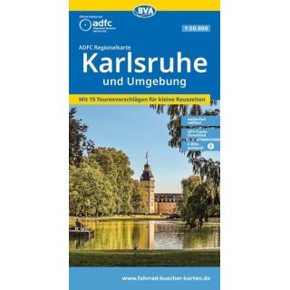 Karlsruhe und Umgebung,1:50.000