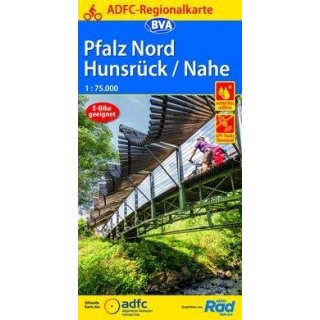 Pfalz Nord/ Hunsrck/ Nahe, 1:75.000
