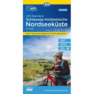Schleswig-Holsteinische Nordseekste mit Inseln 1:75.000
