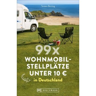 Deutschland - 99 x Wohnmobilstellpl&auml;tze unter 10 EUR in Deutschland