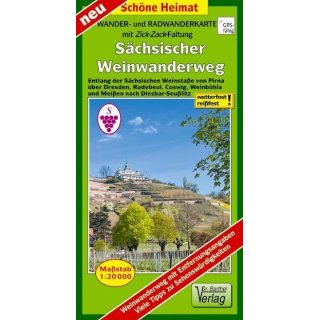 227 Schsischer Weinwanderweg 1:20 000