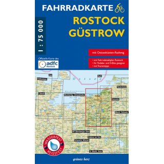 Rostock, Gstrow  1:75.000