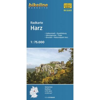 Radkarte Harz