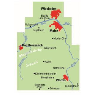 Rheinhessen 1:50.000