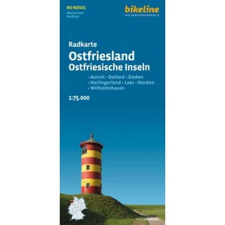 Ostfriesland, Ostfriesische Inseln 1:75.000