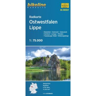 Radkarte Ostwestfalen Lippe
