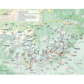 Slowakei/Polen: Trekkingklassiker in der Hohen und Belaer Tatra