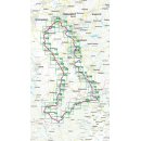 3-Fl&uuml;sse-Tour 1:50.000