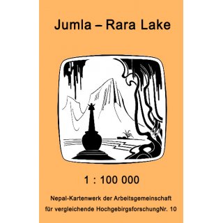 Jumla-Rara Lake 1:100.000