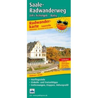 Leporello Saale - Radweg