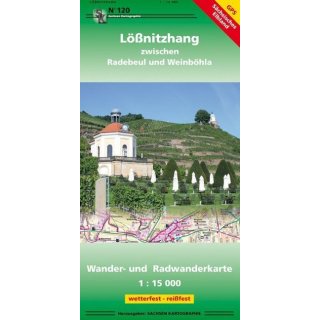 120 Lößnitzhang zwischen Radebeul und Weinböhla 1 : 15 000