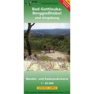 94 Bad Gottleuba-Berggießhübel und Umgebung 1 : 20 000