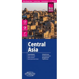 Zentralasien 1:1.700.000