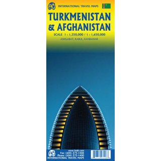 Afghanistan & Turkmenistan 1:1.650.000 / 1:1.350.000