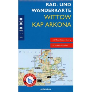 Wittow - Kap Arkona 1:30.000
