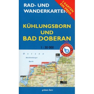 Kühlungsborn und Bad Doberan 1 : 30 000