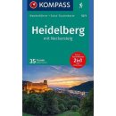 Kompass Wanderfhrer Heidelberg mit Neckarsteig
