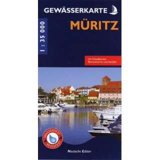 Gewässerkarte Müritz 35T