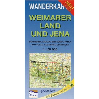 Weimarer Land und Jena 1 : 50 000