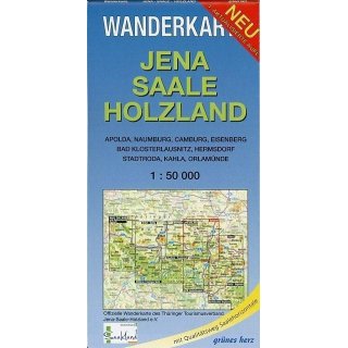 Jena - Saale - Holzland 1 : 50 000