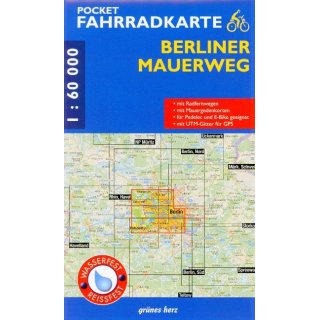 Berliner Mauerweg 1:60 000