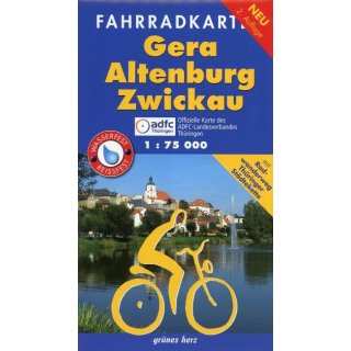 Gera, Altenburg, Zwickau 1:75.000