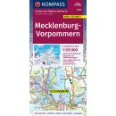 Kompass Radtourenkarte Mecklenburg-Vorpommern