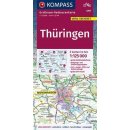 Thringen Groraum-Radtourenkarte