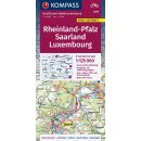 Kompass Groraum-Radkarte Rheinland-Pfalz