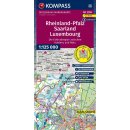 3709 Kompass Gro�raum-Radkarte Rheinland-Pfalz
