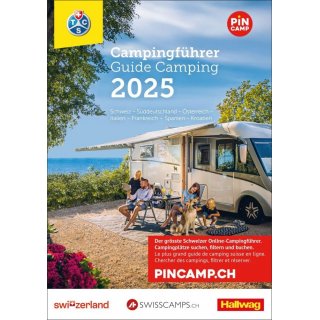 TCS Schweiz & Europa Campingfhrer 2025