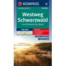 WTK 2505 Westweg Schwarzwald (Leporello) 1:50.000