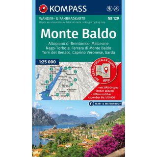 WK  129 Monte Baldo 1:25.000
