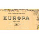 Europa 1941. Historische Verkehrskarte