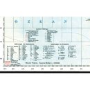 Weltkarte 1941. Historische Weltkarte Handel und Verkehr...