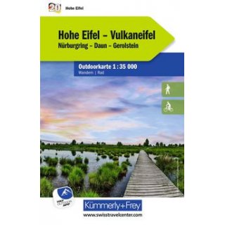 KuF Hohe Eifel - Vulkaneifel  1 : 35 000