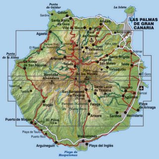 Gran Canaria 1:25.000
