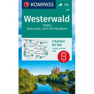 WK  847 Westerwald Karten-Set 1:50.000