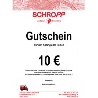 10&euro; Gutschein