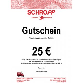 25&euro; Gutschein