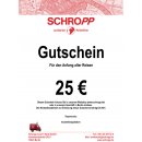 25&euro; Gutschein
